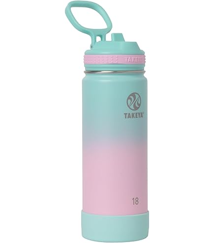 Amazon.com: Takeya Actives Water Bottle with Spout Lid - Bottle