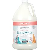 Ginger Lily Farms Botanicals Nourishing Body Wash, 100% Vegan & Cruelty-Free, Apple Pear Scent, 1 Gallon Refill (128 fl oz)