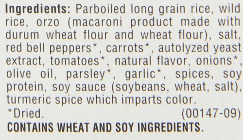 Near East Long Grain & Wild Rice Mix, Roasted Vegetable & Chicken (Pack of 12 Boxes)