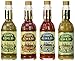 Louisiana Gold Hot Pepper Sauce Sampler Pack of 4 Different Flavors