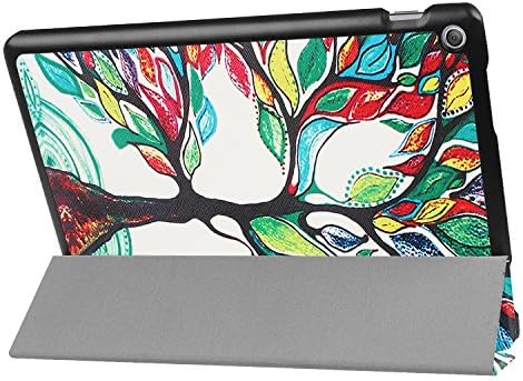 YSMILE ASUS ZenPad 10 Case - Slim Light Weight Smart Shell Stand Case Cover for ASUS ZenPad 10 Z300C / Z300M / Z301M / Z301ML / Z301MFL 10.1-inches Tablet (Tree)