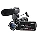 ORDRO Wifi Camcorder 1080P Full HD Digital Video Camera with External Microphone (HDV-Z20)