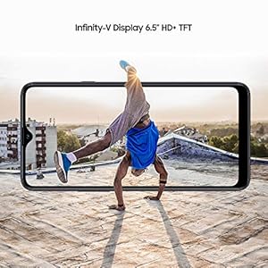 SAMSUNG Galaxy A20s, Smartphone, Display 6.5" HD+, 3 Fotocamere Posteriori, 32 GB Espandibili, RAM 3 GB, Batteria 4000 mAh, 4G, Dual Sim, Android 10, 183 g, [Versione Italiana], Nero - immagine 3