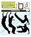 Molding Mates Action Parkour 9 Molding Mates Home Decor Peel and Stick Vinyl Wall Decal Stickers