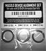 Muzzle Brake Alignment Shim Set For Threaded Rifle Barrels (5/8
