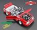 1988 Ford Mustang 5.0 Convertible Red Married with Children (1987-1997) TV Series Limited Edition to 630 Pieces Worldwide 1/18 Diecast Model Car by GMP 18904