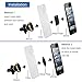 2 Pack Air Vent Cell Phone Holders Magnetic For Car Strong Magnetic Phone Car Mounts Vent Clips Gold Silver, Round Rotatable Universal Fit iPhone 5C 6 6S 7 Plus Samsung Galaxy S7 Edge HTC NEXUS