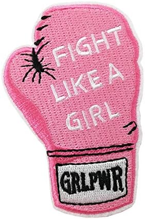 embroidered boxing gloves