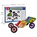 Security Magnetic Building Blocks Stacking Toys for Boys Girls, Magnet Tiles Kits for Kids (Above 3 Year-Old ) - 46 PCS