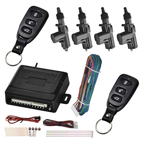 Wakauto 1 set deurvergrendeling voor voertuig, universele afstandsbediening, centrale vergrendeling, zonder sleutel… - Afbeelding 7