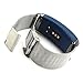 Ninasill Fashion Milanese Stainless Steel Band, for Gear Fit 2 SM-R360 Watch Strap (Silver)