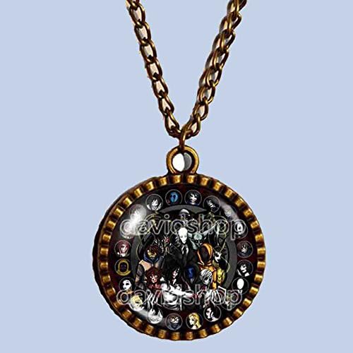Creepypasta CREEPY PASTA TICCI TOBY Necklace Chain JEFF THE KILLER The Puppeteer