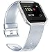 Vancle Replacement Bands Compatible with Fitbit Blaze, 4 Pack (Silver, Black, Slate, Gray, Large)