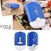 ESUMIC Portable Mini Air Conditioner Travel Handheld USB Rechargeable Cooling Fan for Summer Blue
