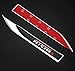 2pcs Auto car Dagger Fender Emblems Sticker Badge Decals fit for Black NISMO NEW