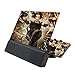 IIKOOPEEK Mobile Phone Screen Amplifier With Audio Bluetooth Speaker 3D HD 12 Inch Portable Mobile Phone Magnifier Cell Phone Stand Screen Projector