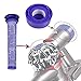 KEEPOW 2 Pack Pre and Post Filters Replacement for Dyson V7 and V8 Cordless Vacuum Filter Bundle, Replace # DY-96566101, DY-96747801