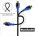 8k Hdmi Cable,8K&60Hz 4K@120Hz 4320P UHD Hdmi Cable 48gbps 2.1 for Computer Tv Any Other Hdmi-Enable Device 8k Cable hdmi 6 Feet