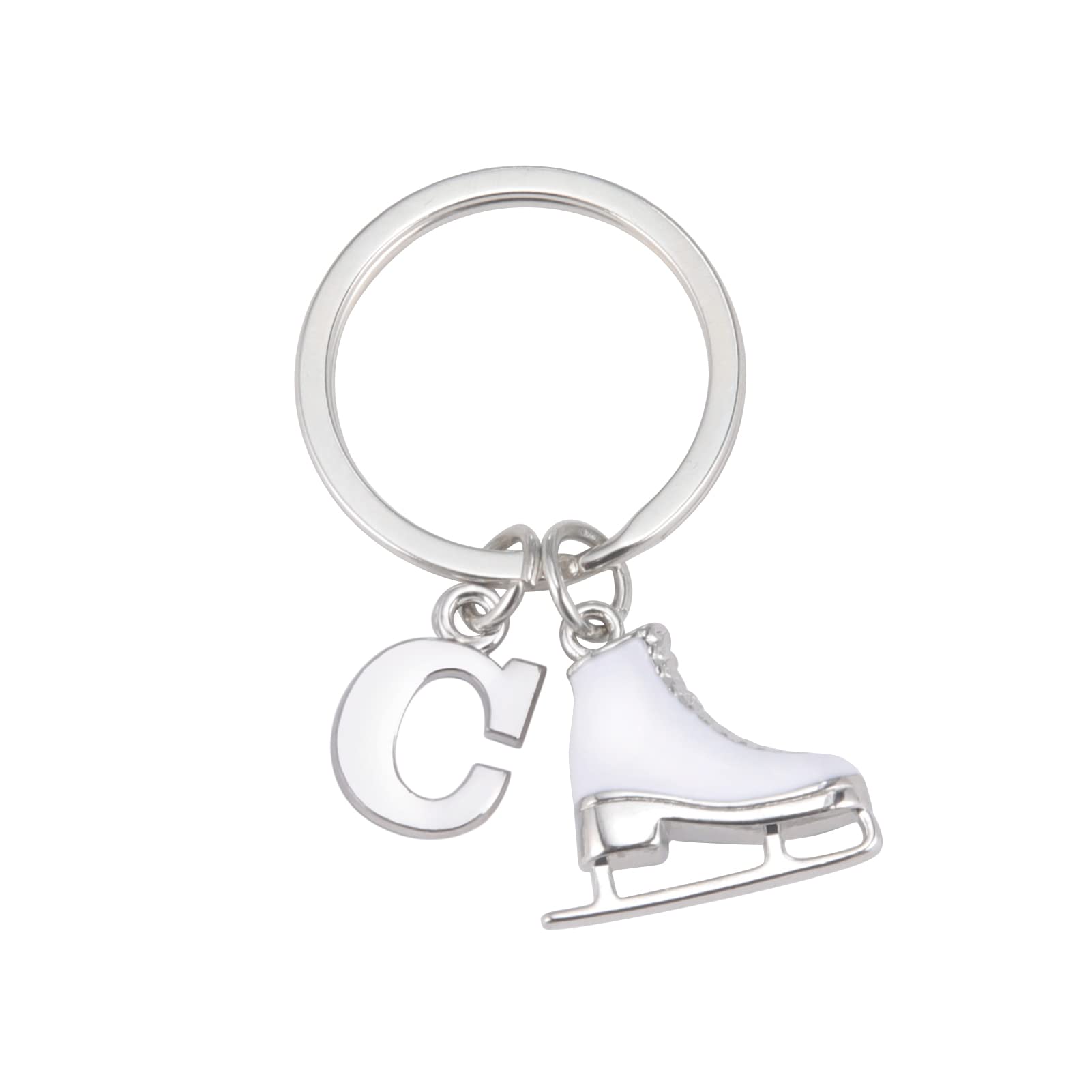 LIKGREAT Ice Skate Keychain Figure Skating