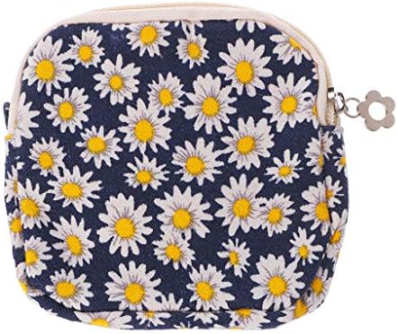 Poity Portable Sanitary Napkins Pads Purse Holder Carrying Storage Bag Pouch Organizer 1 11.5x11.5cm/4.53x4.53