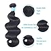 HiMei Hair 7A Brazilian Body Wave 3 Bundles Natural Black Brazilian Hair Bundles Virgin Human Hair Bundles Human Hair Weave (14 16 18inch)