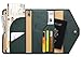 ZOPPEN Mulit-purpose Rfid Blocking Travel Passport Wallet (Ver.4) Trifold Document Organizer Holder, 16 Dark Olives