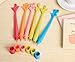 Funny Free Bending Hand Sign Ballpoint Pen/Student Gift Pen, 12pcs/Lot