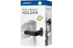 LANMU Wall Mount Holder Compatible with Shark IX141 IZ377H IZ376H IZ462H IZ163H IZ363HT IZ682H Pet Cordless Stick Vacuum, Handheld Vac CH951 and V10 V11 V12 V15 Vacuum Cleaner