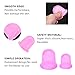 MEINAIER Anti Cellulite Vacuum Cups Silicone Cupping Set Medical Therapy Massage For Face & Body, Muscle Relaxation Anti-aging Wrinkle Cup( 2pcs / Set , Size L + Size M )
