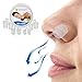 Anti Snoring Solution Nose Vents - Instand Relief Snore Device - Natural Aids Ease Breath Snore Relief - Set of 4 with Travel Case