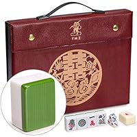 Yellow Mountain Imports Professional Chinese Mahjong Game Set, "Standard"