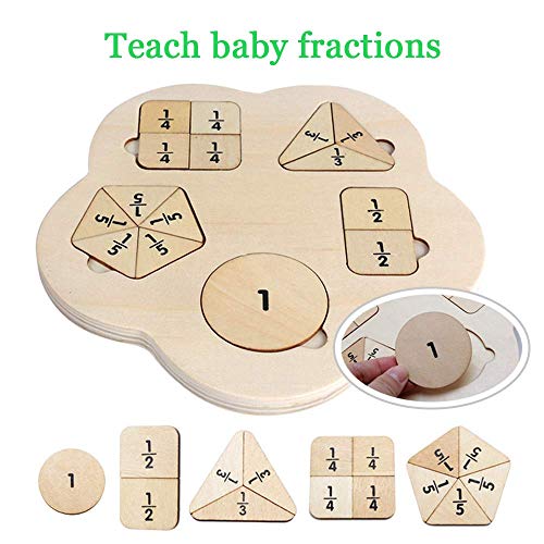CHAFIN Wooden Educational Toys for Age 1 2 3,Wooden Shape Color Sorting Preschool Stacking Geometric Blocks Toddler Puzzles Toys Birthday Gifts for Baby Boys Girls