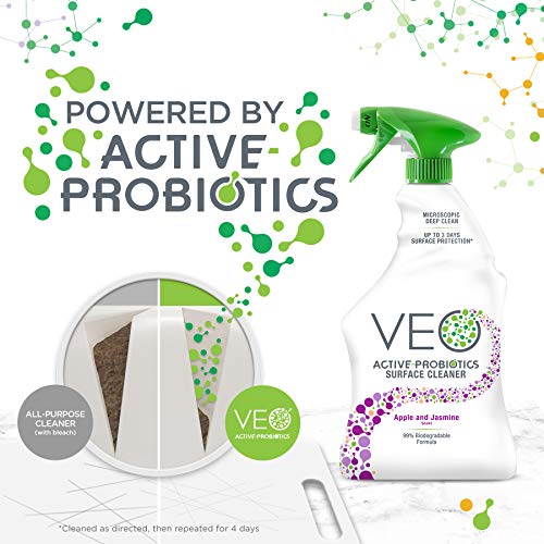 VEO Active-Probiotics All Purpose Cleaner Spray 22 Oz, Citrus Blossom Scent, MultiSurface Cleaner, Multipurpose Cleaner - Thumbnail 2