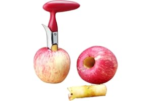 Apple Corer Slicer+Orange Peeler+Cleaning Brush, Apple Slicer Stainless Steel Core Remover Blooming Onion Cutter Pear Divider