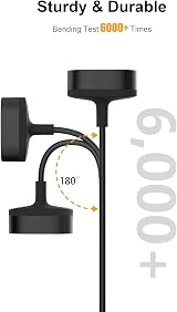 Bicmice Charger for Fitbit Inspire HR Ace 2 Magnetic USB Cable 3.3Ft Replacement view 5