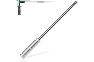 YOSIGHT SDS Plus to SDS Plus Adapter with 3.74” Extension Shaft, Electric Extension Tool Kit for Rotary Hammer Adapted Tools, Drill Bit, Hole Saw