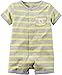 Carters Baby Boys Stripe Snap-Up Romper