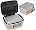 InGo Portable Bluetooth Speaker Case for Bang & Olufsen Beoplay P6 Portable Bluetooth Speaker, Extra Shock Absorbing Soft Foam Padding, Zipper mesh Accessory Pocket, Featured Contrast Color Handle