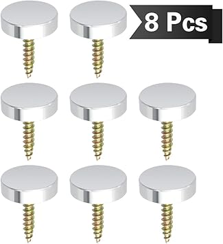 Sayayo Mirror Screw Caps 4 5 Dia Solid Decorative Screw Cap