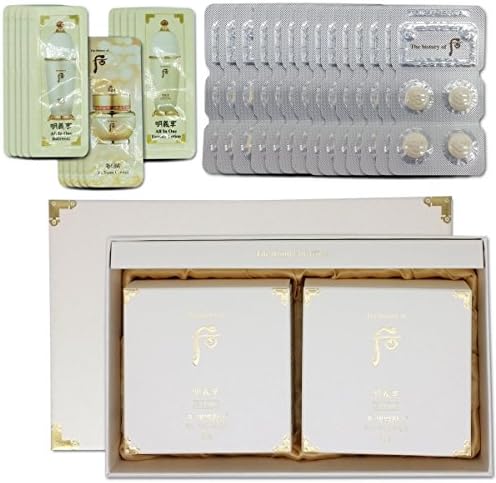 The History of Whoo Myungeuihyang Myungbaekhwan-Jeong -120 tablets A month Supply, No more blemish, freckles +GIFTS