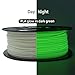 CCTREE Glow in The Dark PLA PRO (PLA+) Filament 1.75mm, 3D Printing Toughness PLA Plus Filament 1kg(2.2lbs), Dimensional Accuracy +/- 0.03mm, Green Filament for Most FDM 3D Printers, Glow Green