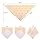 Bébé Bavoir Coton Bandana Bavette Mignon Triangle Lot de 3 Pièces[715