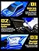 DOUBLE E Remote Control Trucks Monster RC Car 1:12 Scale Off Road Vehicle2.4Ghz Radio Remote Control Car 4WD High Speed Racing All Terrain Climbing Car Gift for Boys Girls Kids