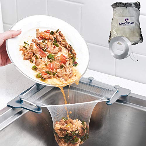 MACODAK Sink Strainers for Kitchen Sink, No Washing Sink Food Catcher
