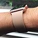 VATI Sport Band Compatible for Apple Watch Band 42mm 44mm, Soft Silicone Sport Strap Replacement Bands Compatible with 2018 iWatch Apple Watch Series 4/3/2/1, 42MM 44MM M/L (Walnut)