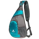 Coreal Sling Shoulder Bag Lightweight Chest Daypack Crossbody Bag for Men Women