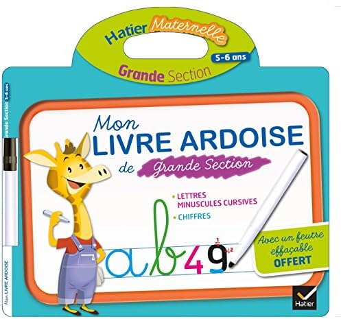 Mon livre ardoise de grande section Board book – 1 Jul 2015