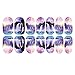 EFT New Trendy 1pack 3D Beautiful Landscape Nail Art Tips Pack Decal Wrap Water Tattoo Noctilucent Transfer Stickers DIY Decoration Fashion Xmas Gift #6