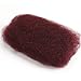 FASHION IDOL Afro Kinkys Bulk Human Hair for Dreadlock Extensions Loc Repair Braiding Twist Tight Afro Kinky Human Hair for Loc 3 Packs 150 Gram Wine Red 12 Inches 5.3 Oz