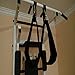 GYMTOP 1Pair Ab Straps Gym Hanging Fitness Sling Abdominal Straps with Quick Locks for Pull Up Fitness (Black) (Black)